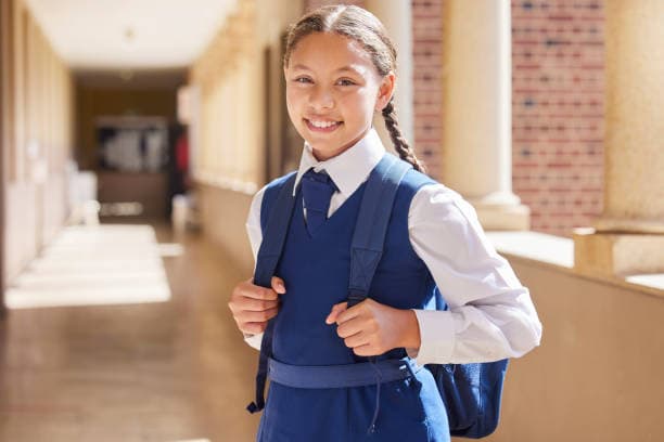 11 plus student studying with clarity and confidence